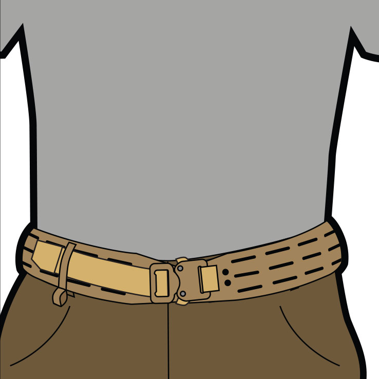 Buckle, tighten and operate