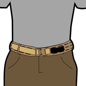 Buckle, tighten and operate