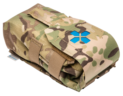 Black Micro Trauma Kit with Medical Supplies