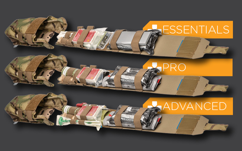 Tactical Medical Kit Fill Levels - Options